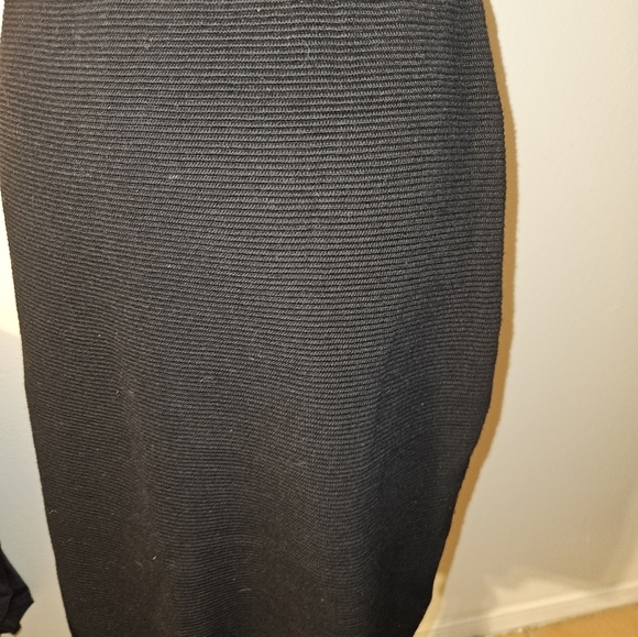 Anne Klein II Womans Black Elastic Waist Pencil Skirt Size L - Picture 7 of 9